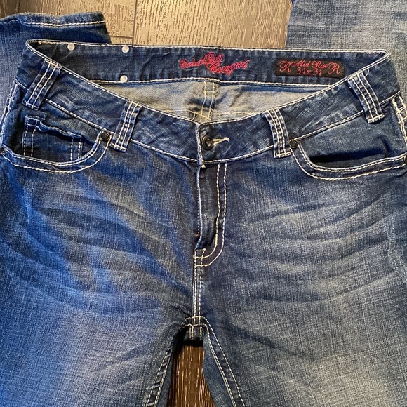 Rock & Roll Cowgirl Mid Rise Jeans - Picture 4 of 6